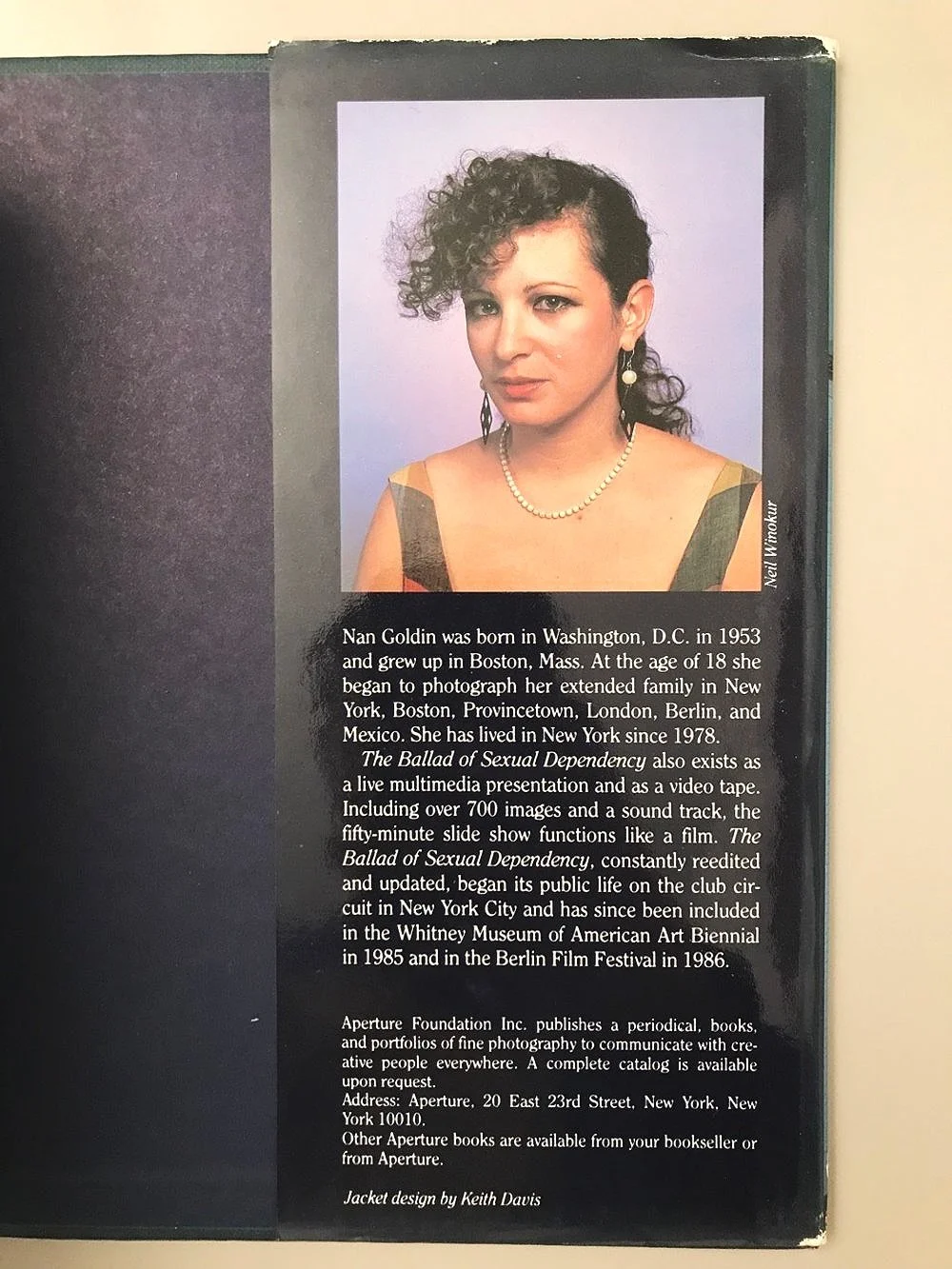 The Ballad of Sexual Dependency - Nan Goldin — Wrong Answer